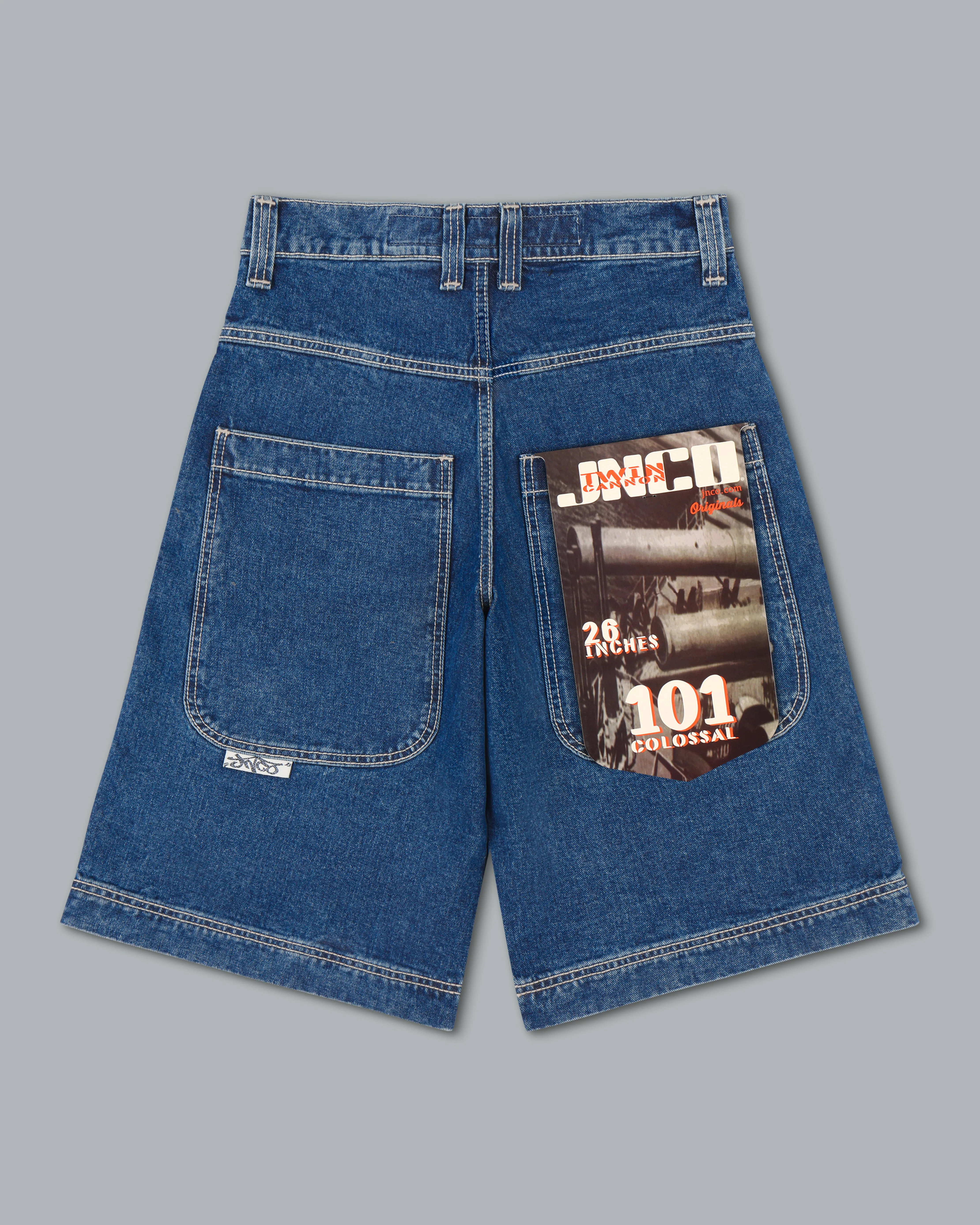 101 Twin Cannon Shorts. 14 Inseam. Dark Stone.