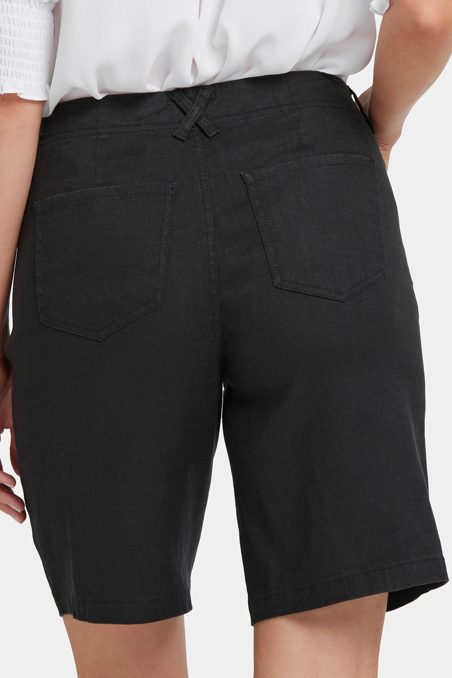 5 Pocket Bermuda Shorts - Black
