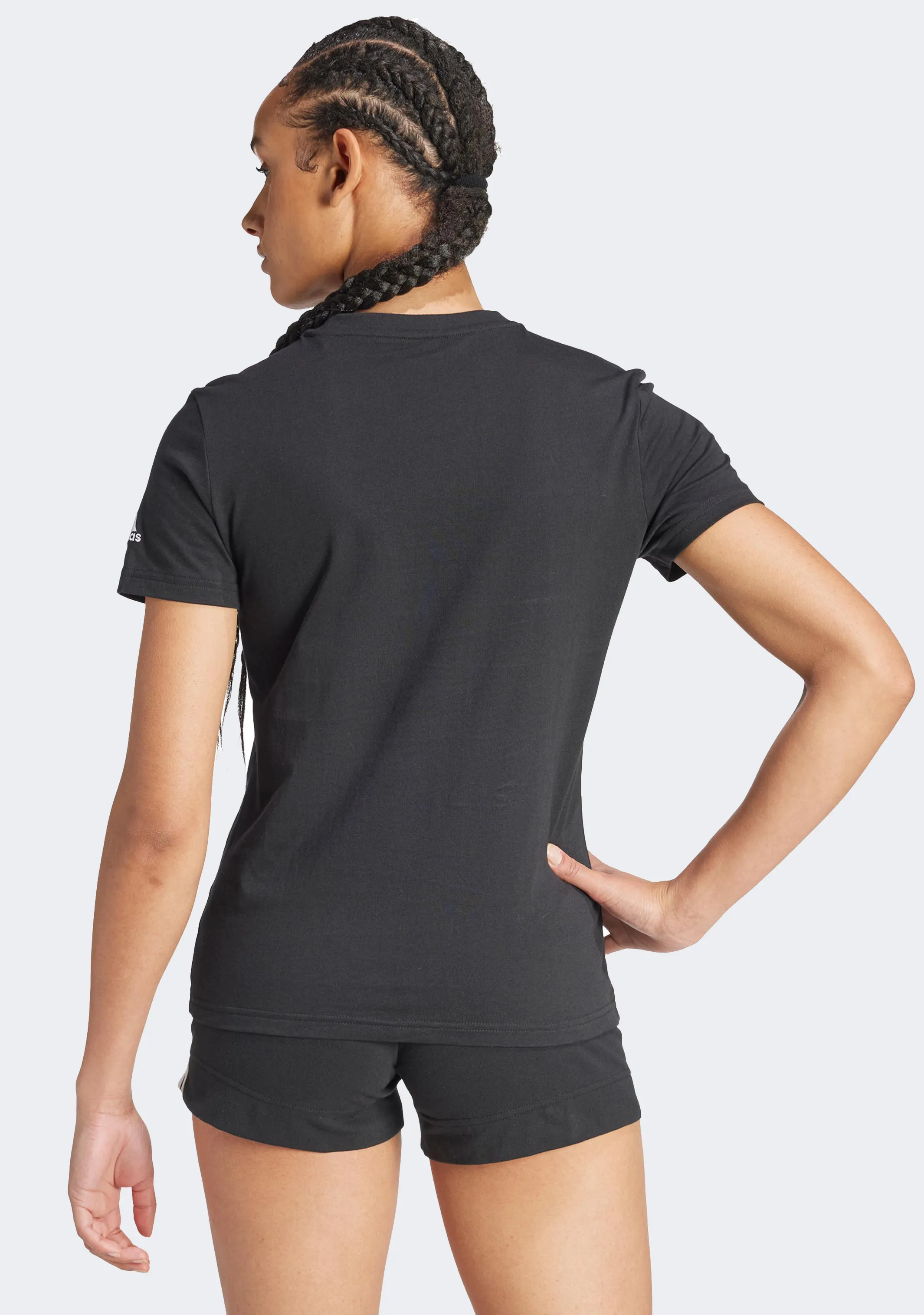 Adidas Essentials Slim Logo Tee