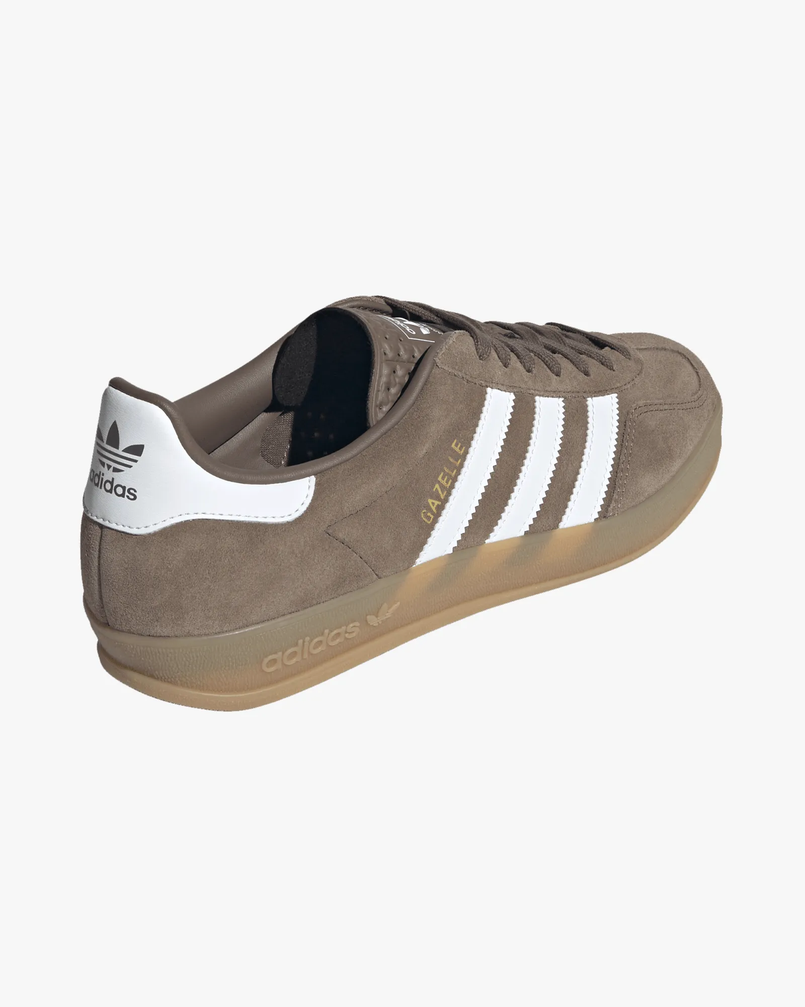 Adidas Gazelle Indoor - Earth Strata / Cloud White / Gold Metallic