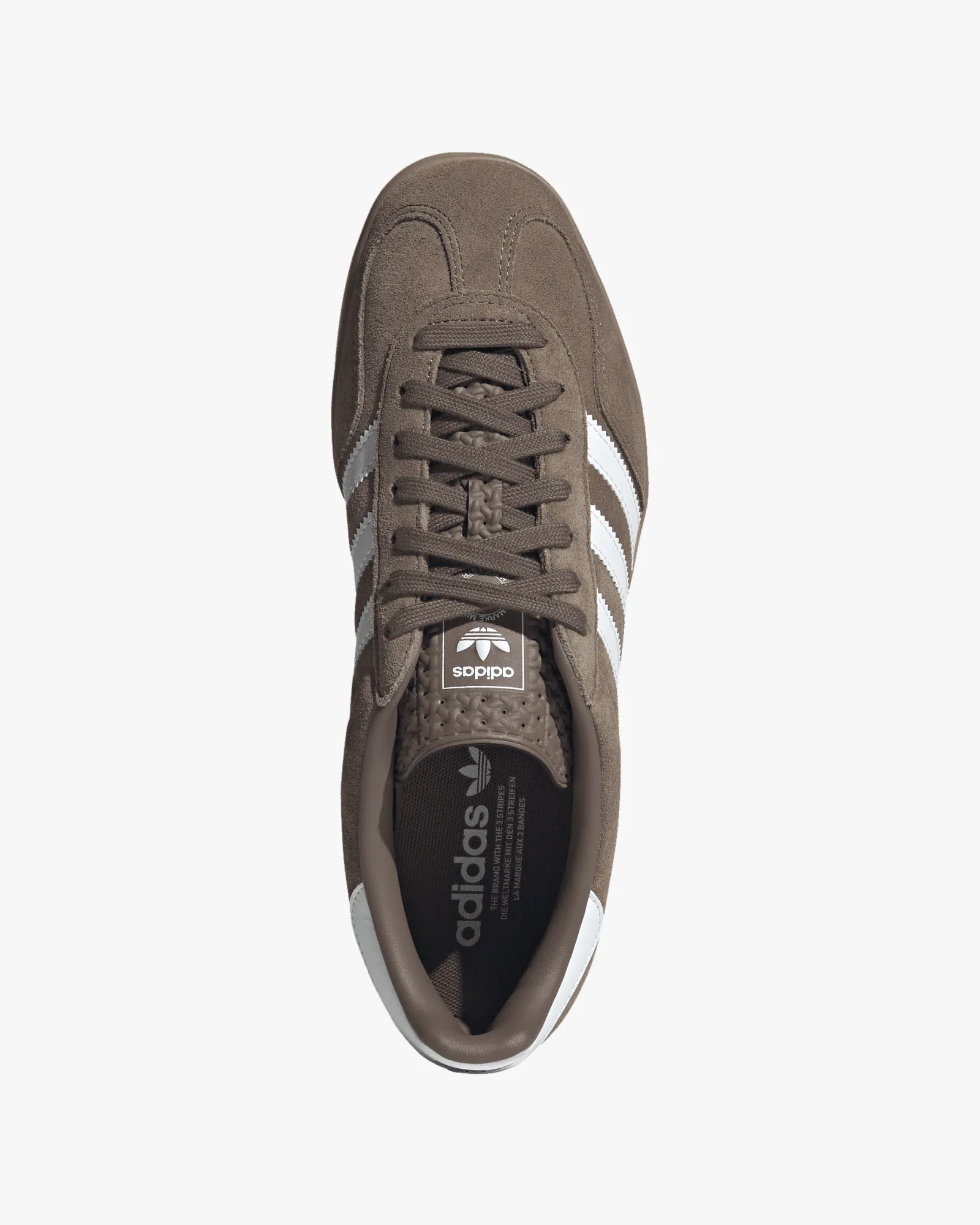 Adidas Gazelle Indoor - Earth Strata / Cloud White / Gold Metallic