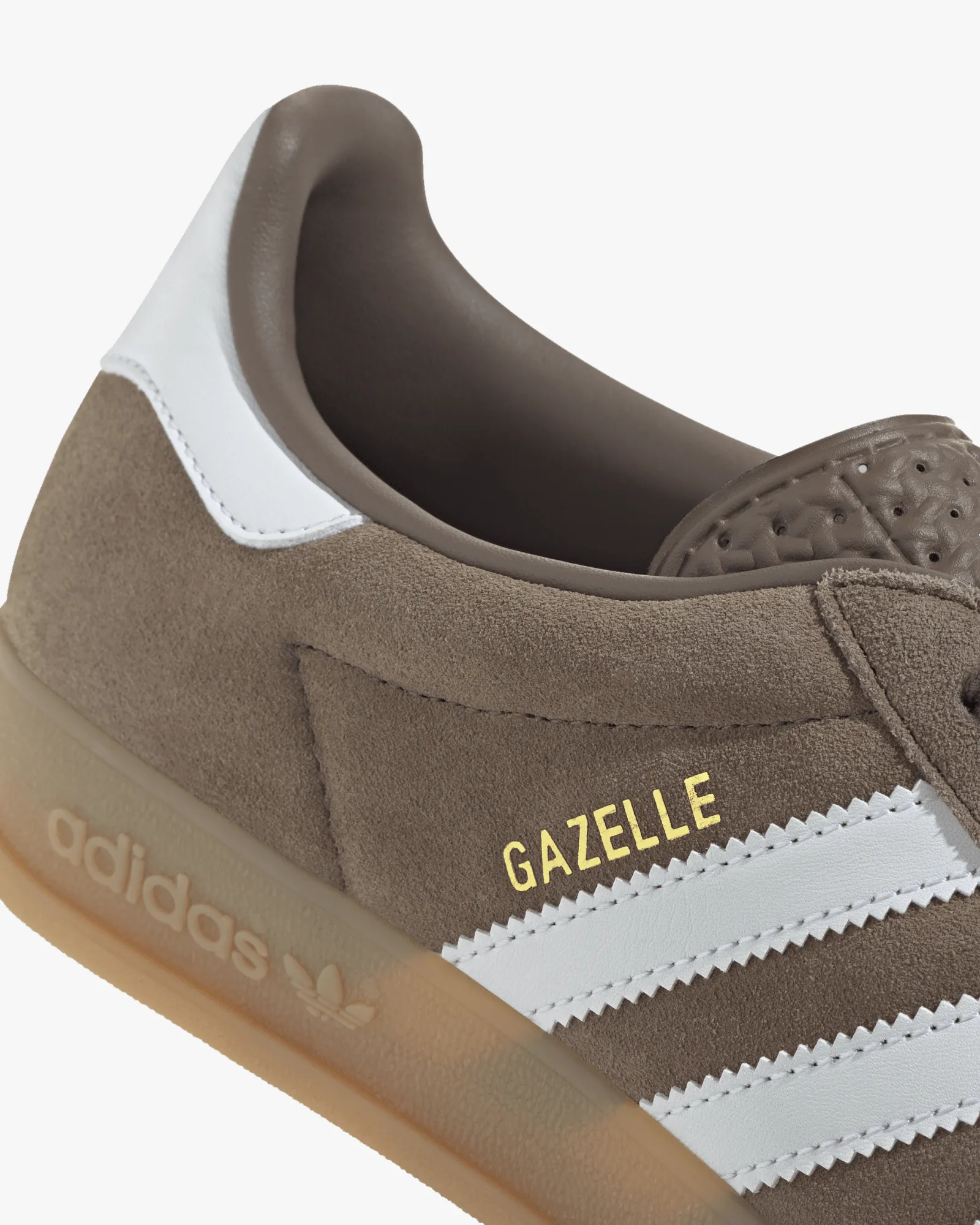 Adidas Gazelle Indoor - Earth Strata / Cloud White / Gold Metallic