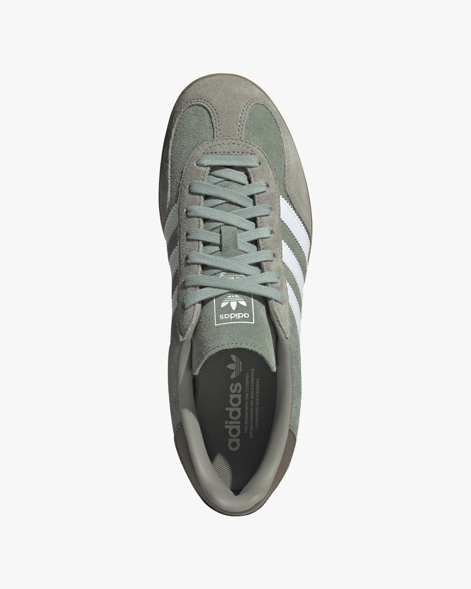 Adidas Gazelle Indoor - Silver Pebble / Silver Green / Cloud White