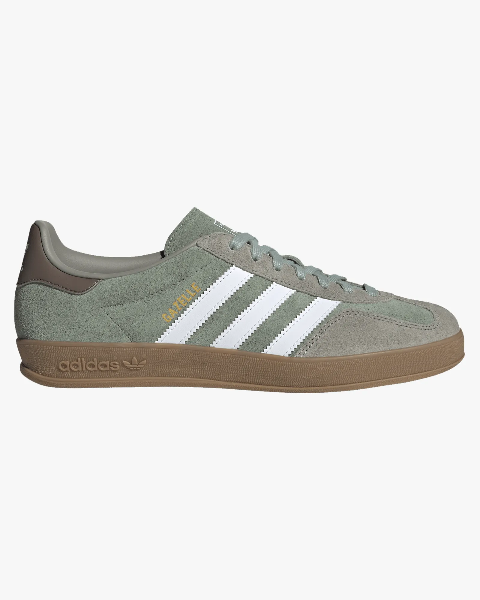 Adidas Gazelle Indoor - Silver Pebble / Silver Green / Cloud White