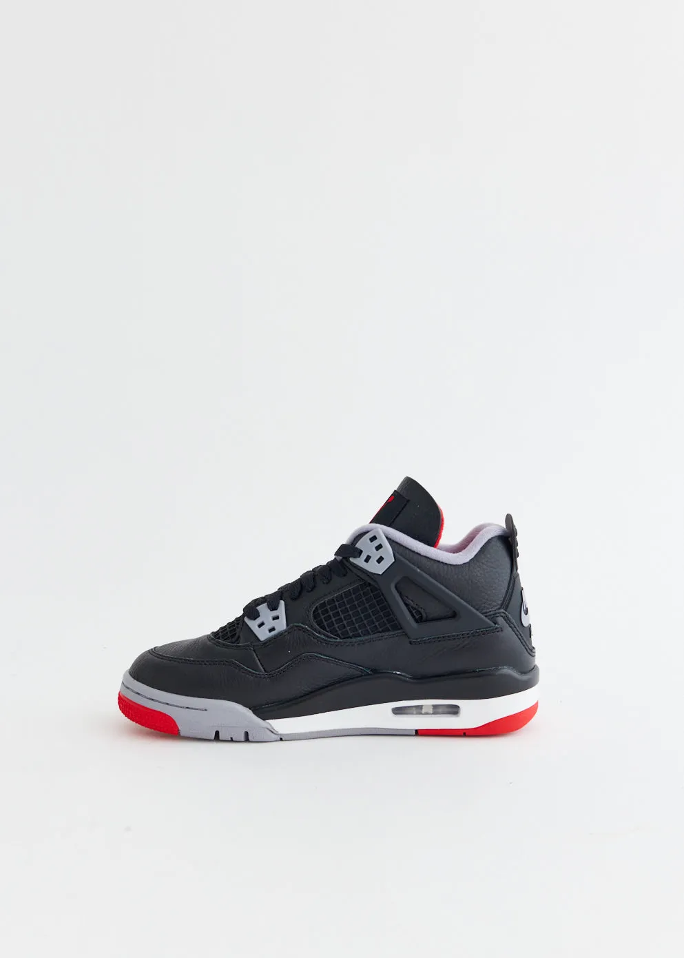 Air Jordan 4 Retro 'Bred Reimagined' Sneakers (GS)
