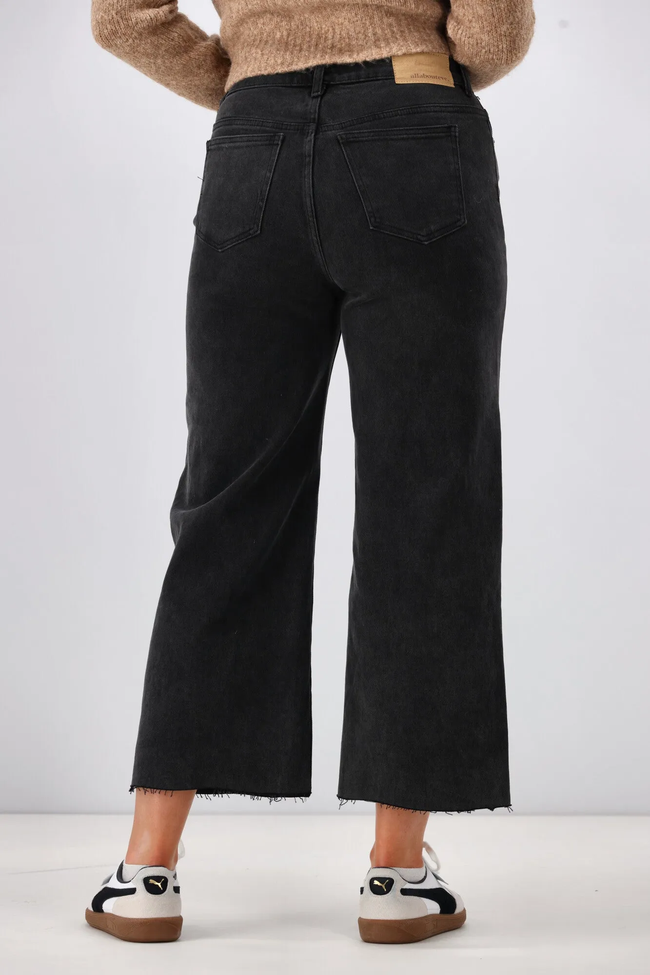 All About Eve Charlie High Rise Leg Washed Black
