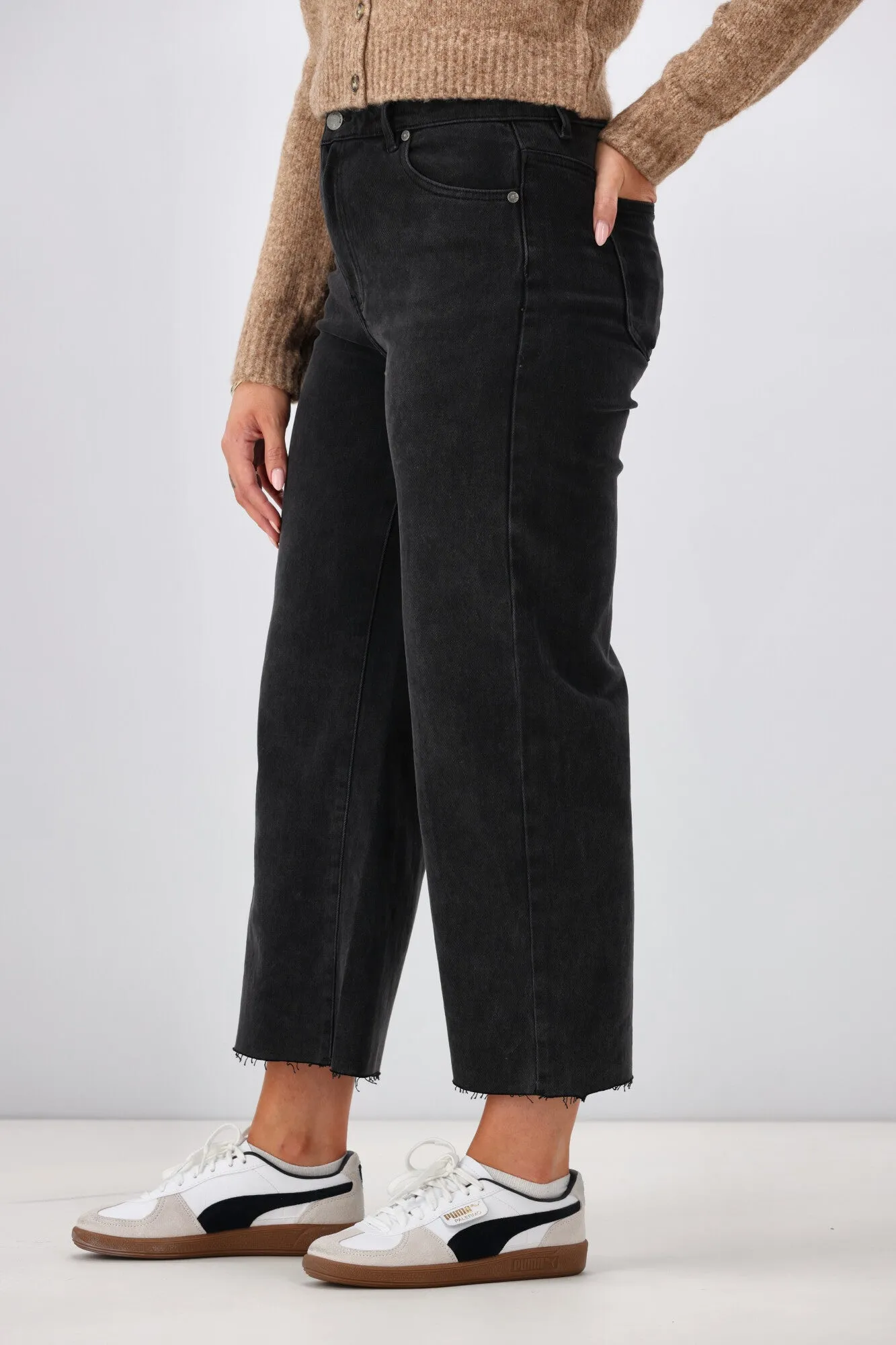 All About Eve Charlie High Rise Leg Washed Black
