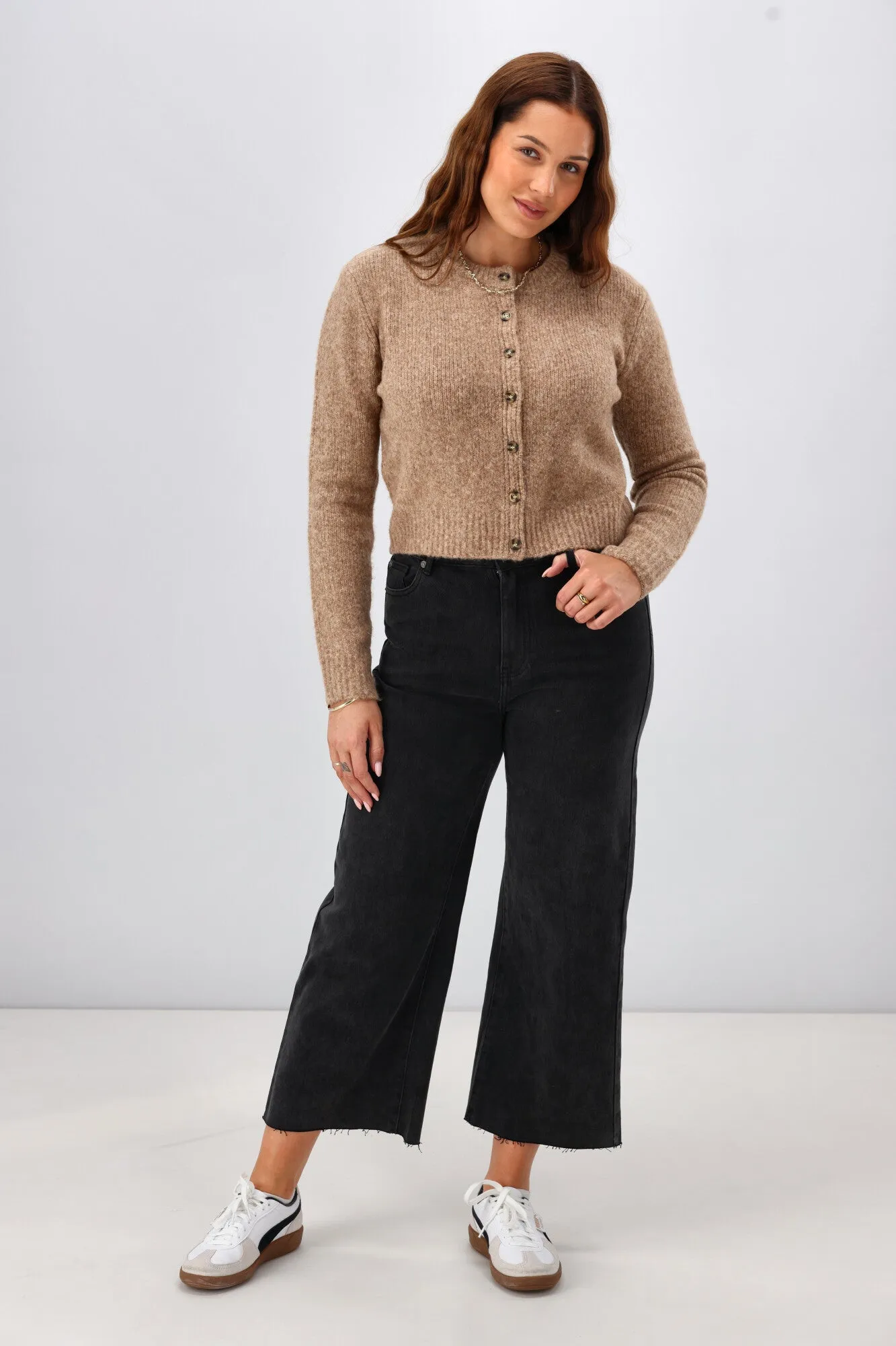 All About Eve Charlie High Rise Leg Washed Black