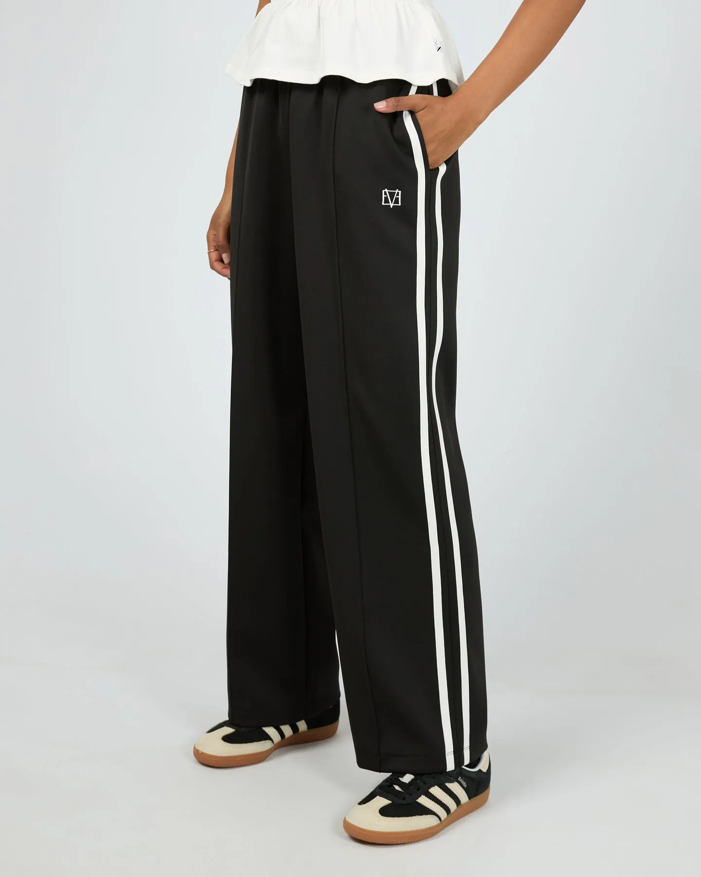 All About Eve On The Daily Track Pant Black