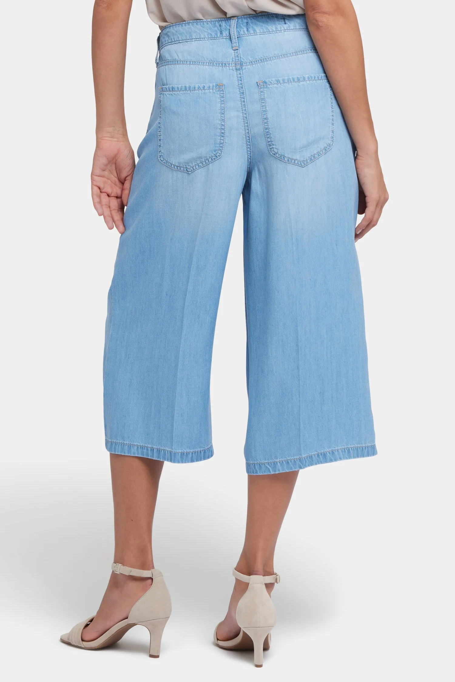 Amelia Denim Culottes - Canary Beach