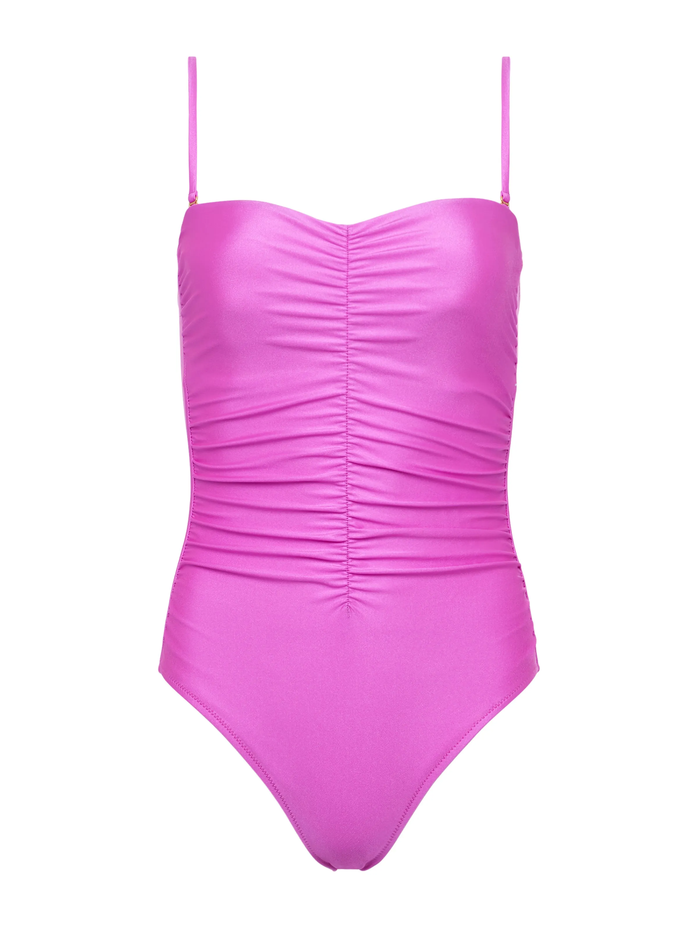 Aubrey Ruched One-Piece Swimsuit