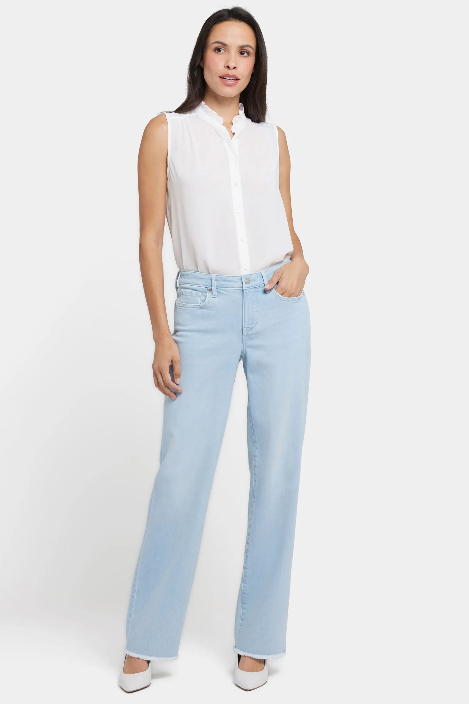 Bailey Relaxed Straight Jeans - Clear Waters