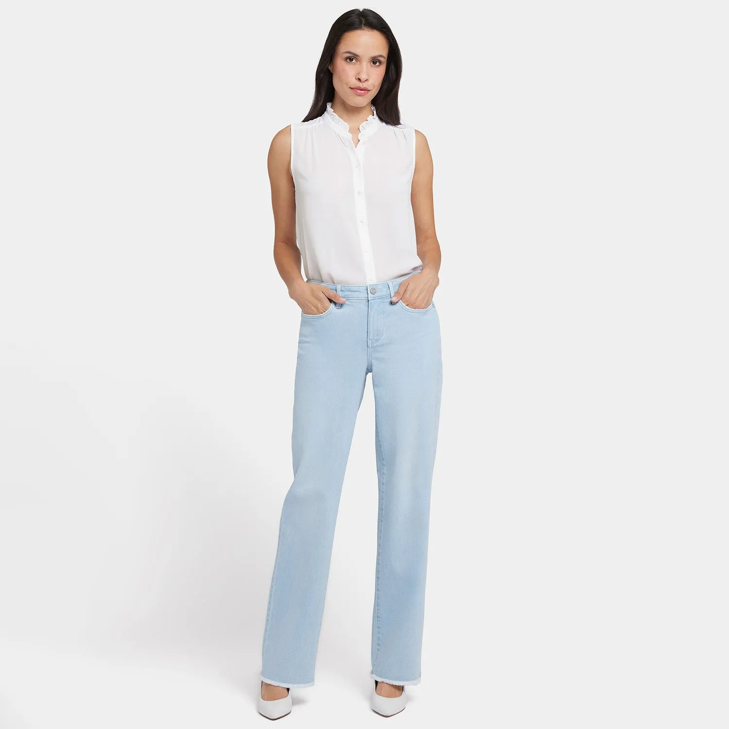 Bailey Relaxed Straight Jeans - Clear Waters