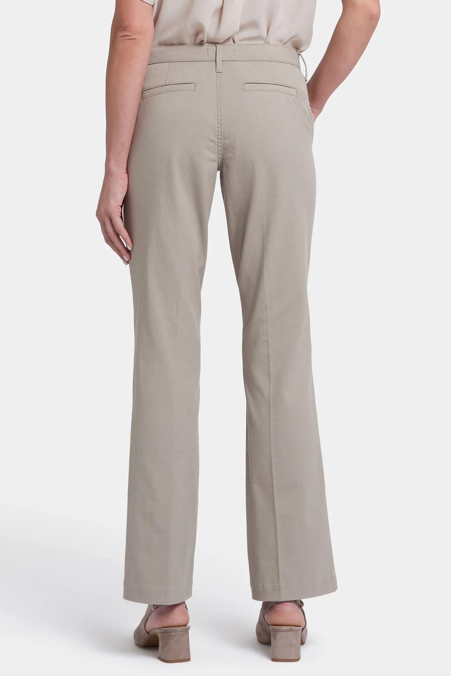 Barbara Bootcut Trouser Pants - Saddlewood