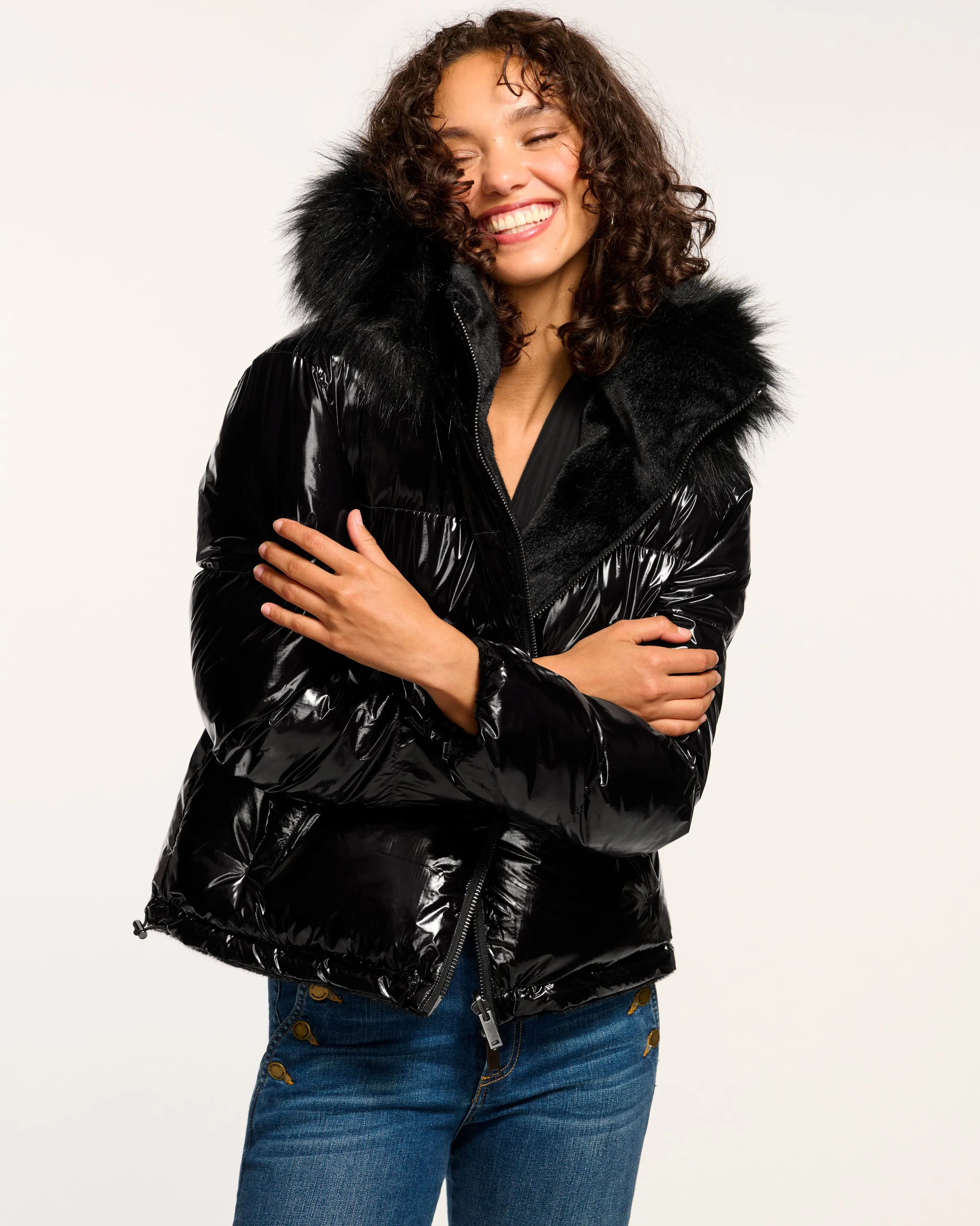 Beatrice Reversible Puffer Coat