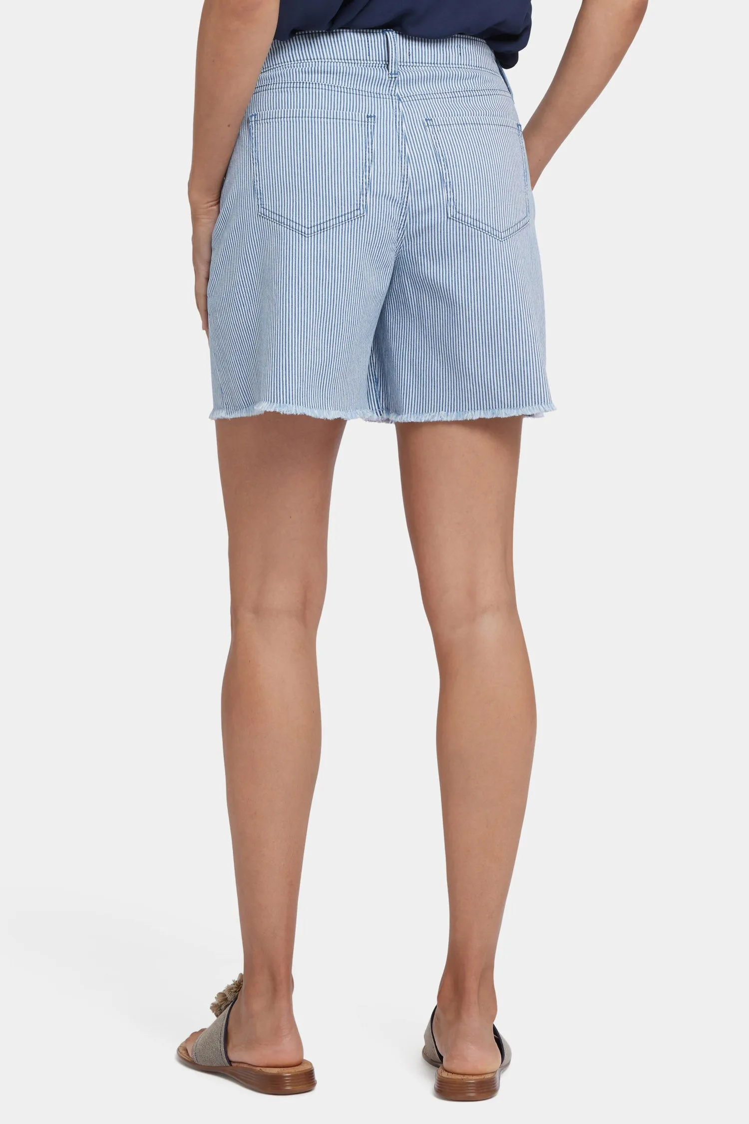 Berkyn Relaxed Denim Shorts - Merida Stripe
