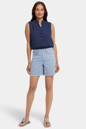 Berkyn Relaxed Denim Shorts - Merida Stripe