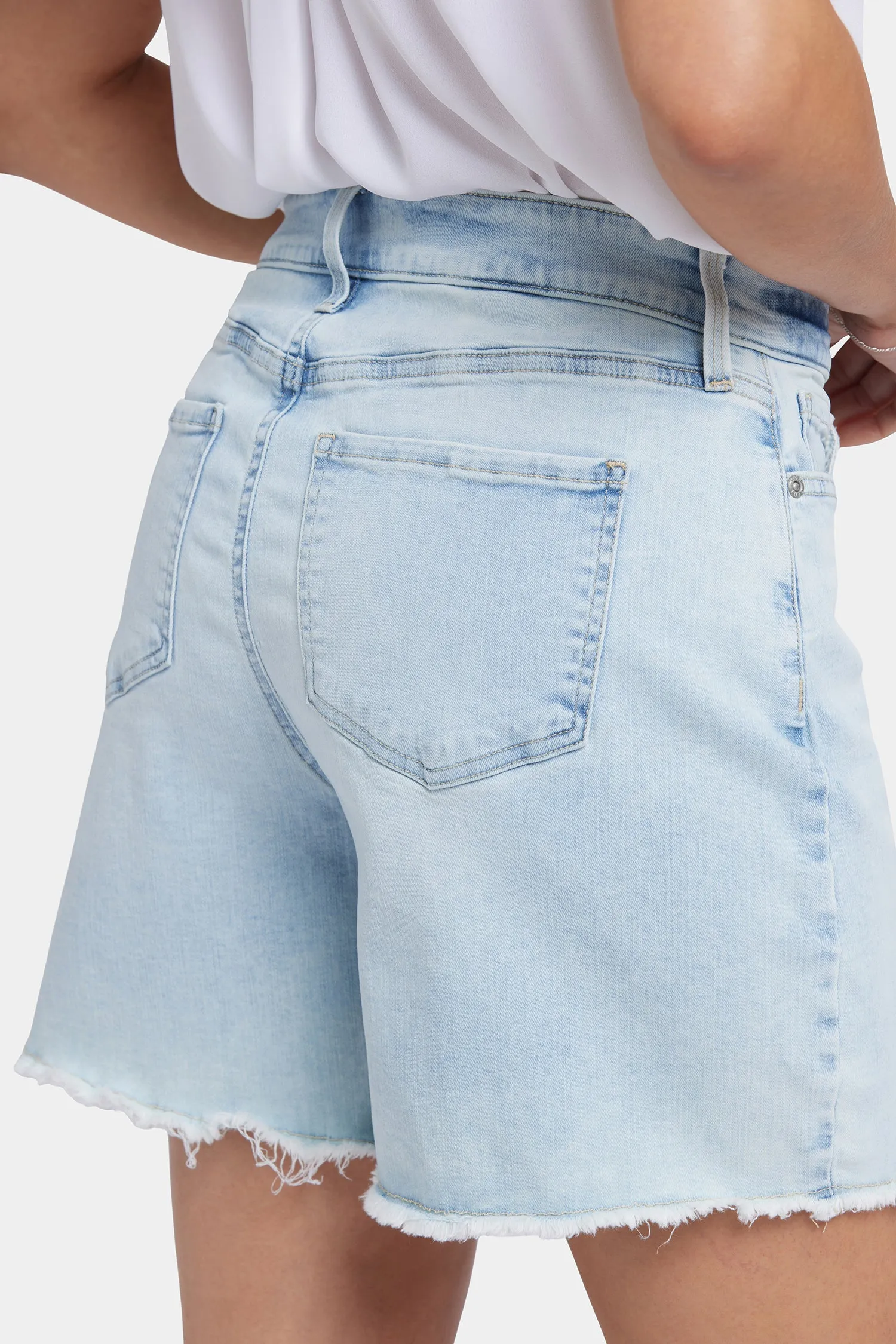 Berkyn Relaxed Denim Shorts - Pamplona Ice