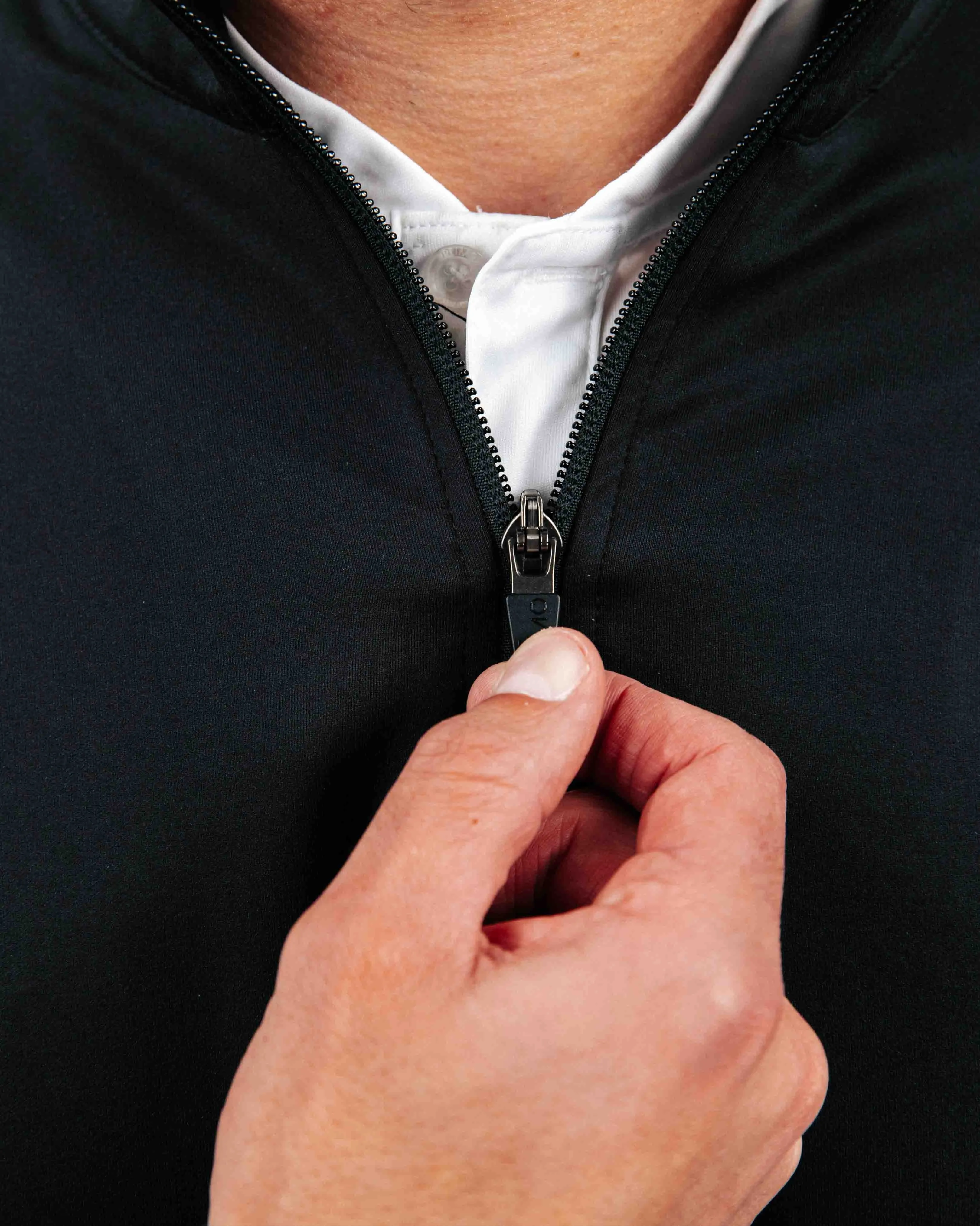 Black Classic Quarter Zip