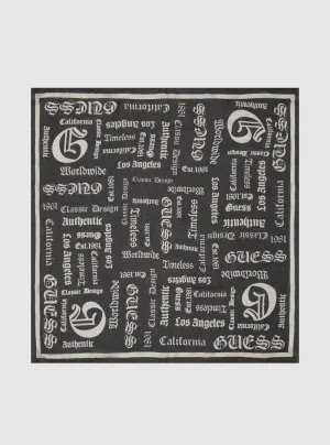 Black Gothic Scarf