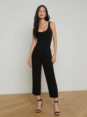 Blaine Cropped Stovepipe Jean
