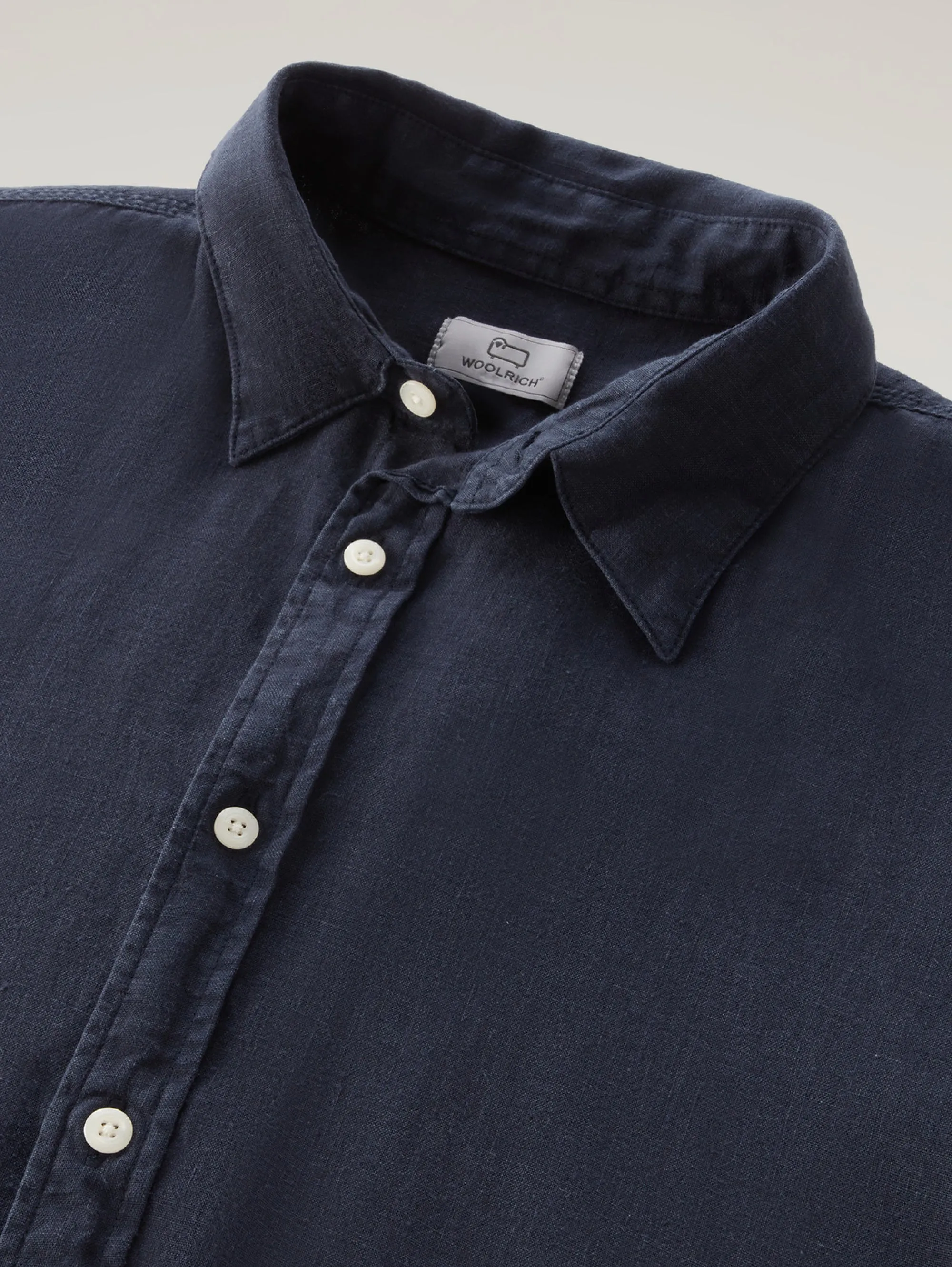 Blue Classic Collar Shirt