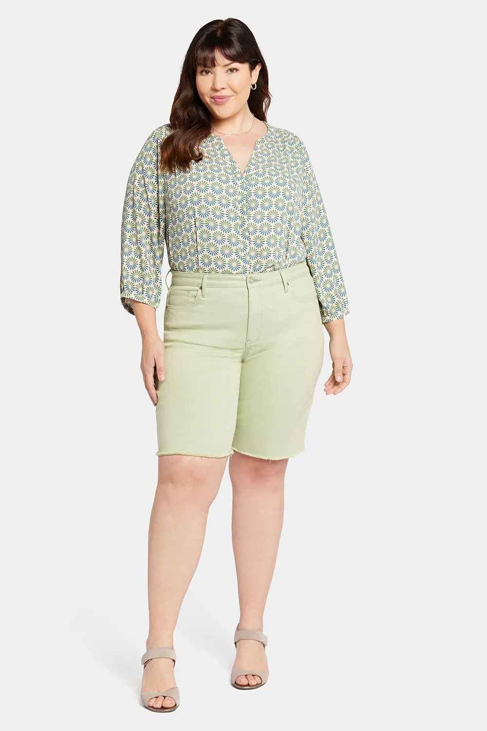 Boyfriend Shorts In Plus Size - Beginning