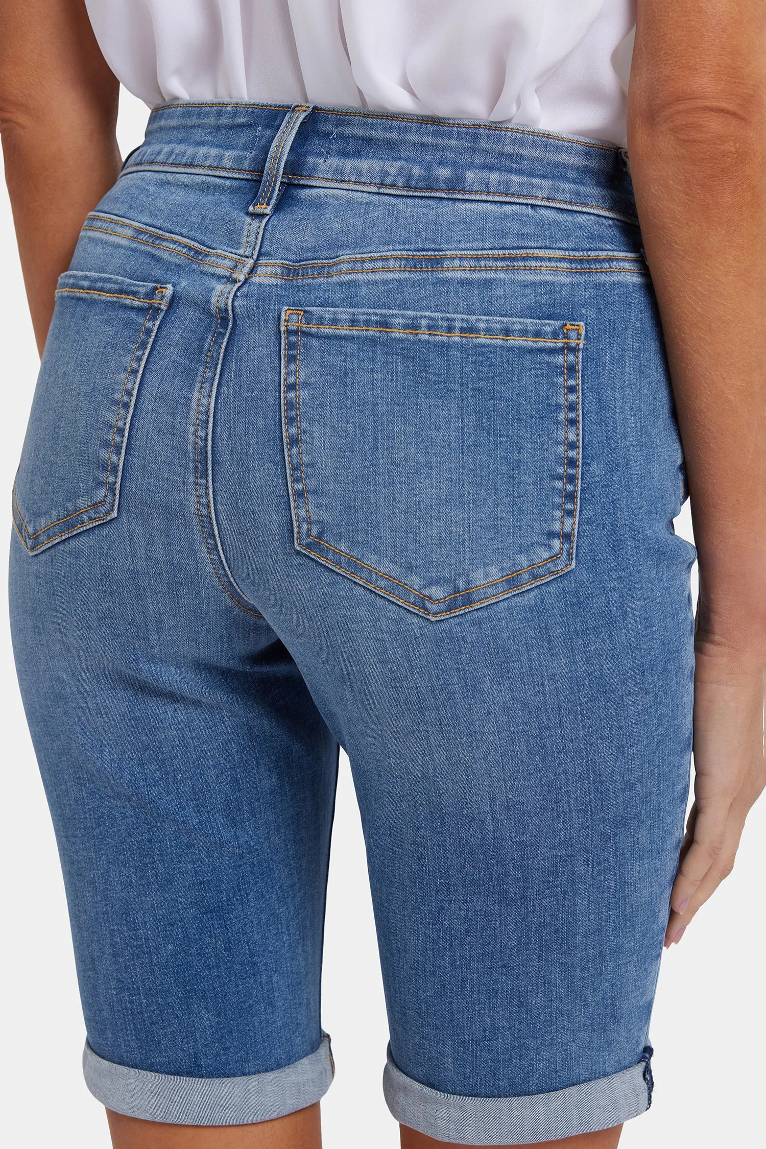 Briella 11 Inch Denim Shorts - Barcelona Breeze
