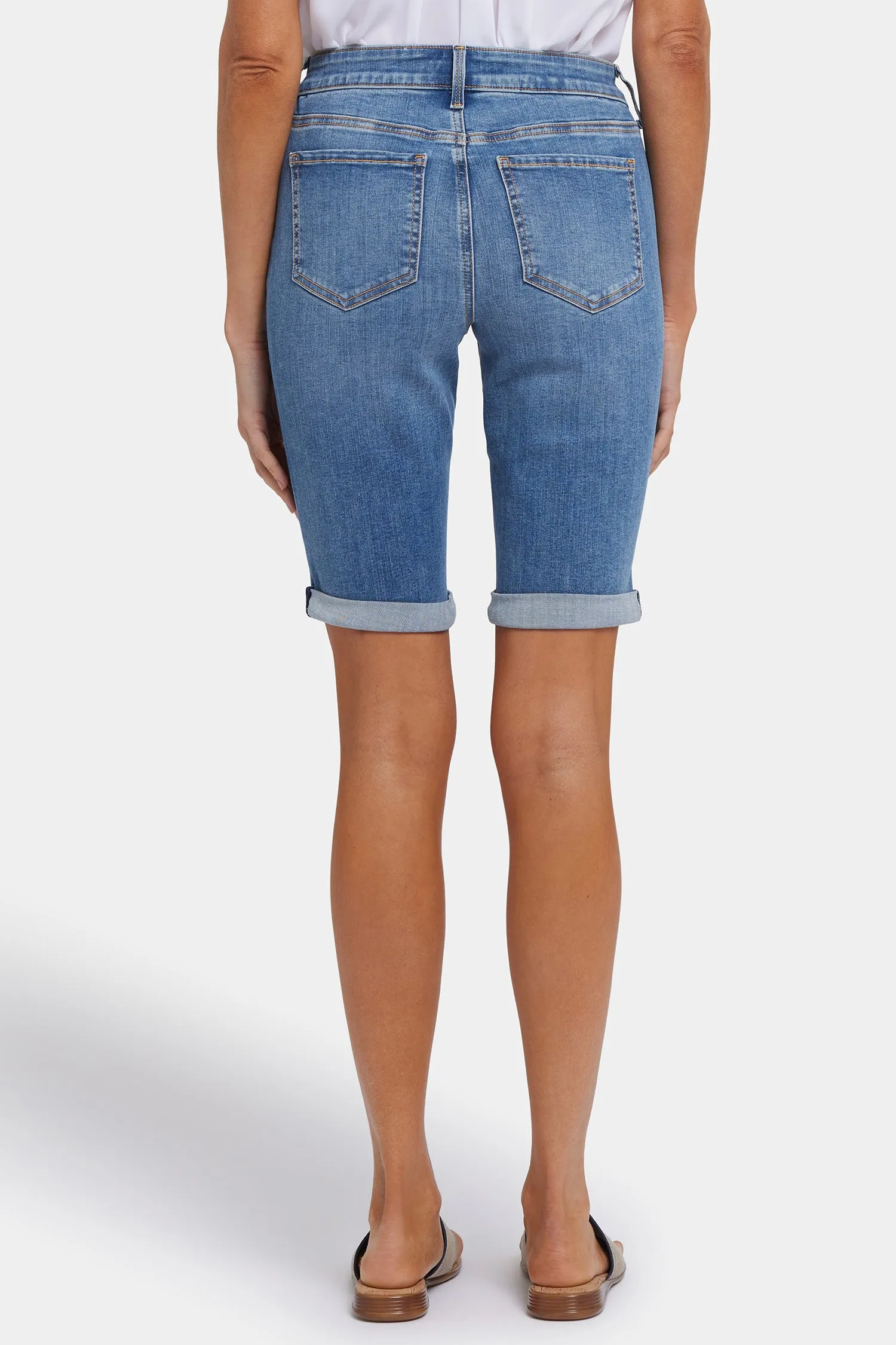 Briella 11 Inch Denim Shorts - Barcelona Breeze