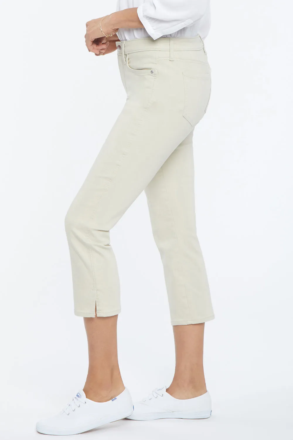 Chloe Capri Jeans - Feather