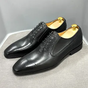 Clark Dress Shoes Lace-Up Formal Men Shoes Black Green