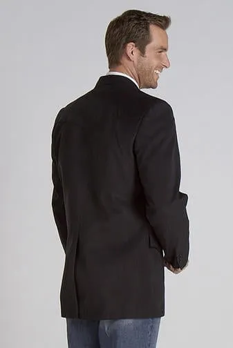 Cripple Creek Mens Houston Microsuede Black 100% Polyester Sport Coat