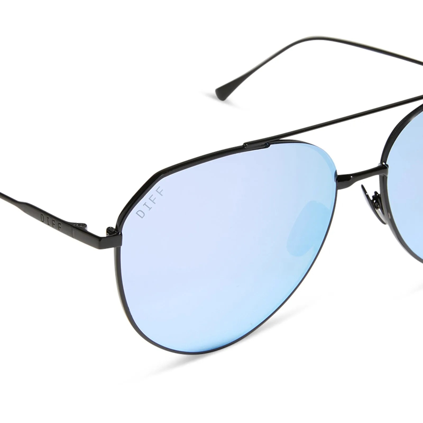 DASH - BLACK   LAVENDER MIRROR SUNGLASSES