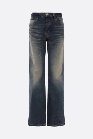 denim flare jeans