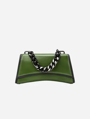 Dharma Vegan Cactus Leather Crossbody | Green Helen