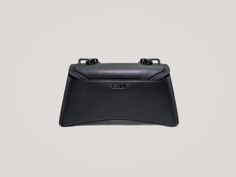 Dharma Vegan Cactus Leather Crossbody | Matte Black