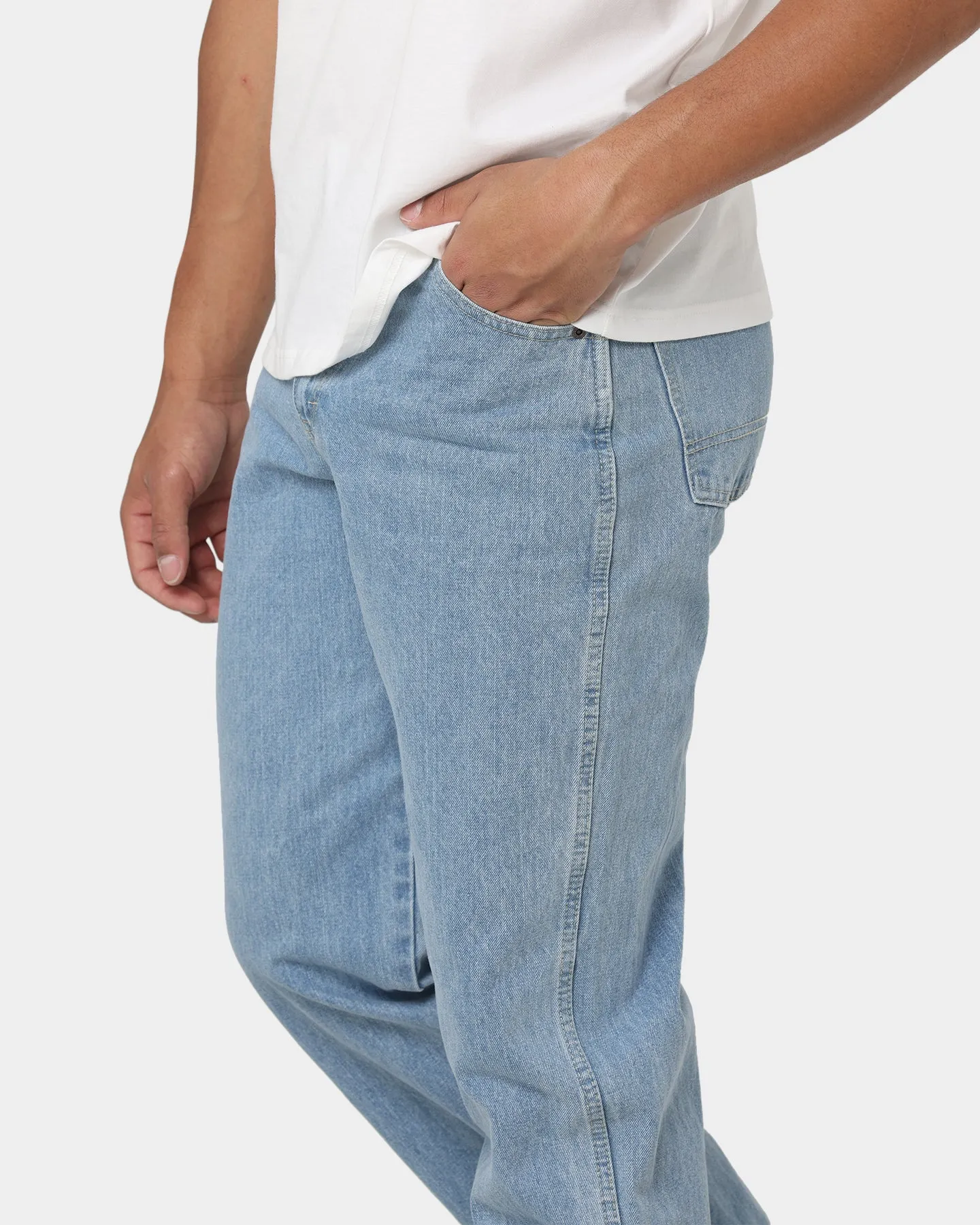 Dickies Relaxed Straight Fit Jeans Light Indigo