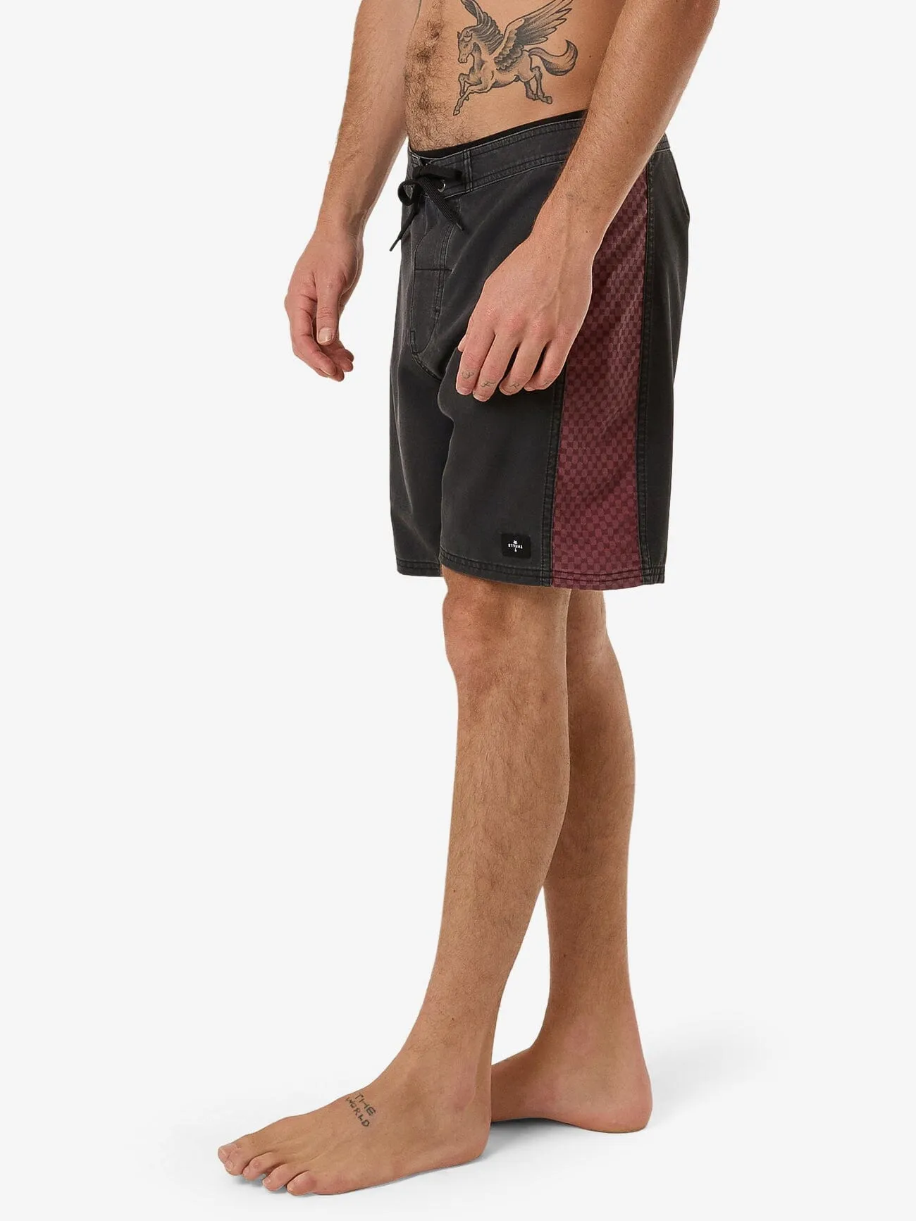 Distortion Boardshort - Black