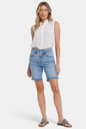 Ella Denim Shorts - Santiago Sea