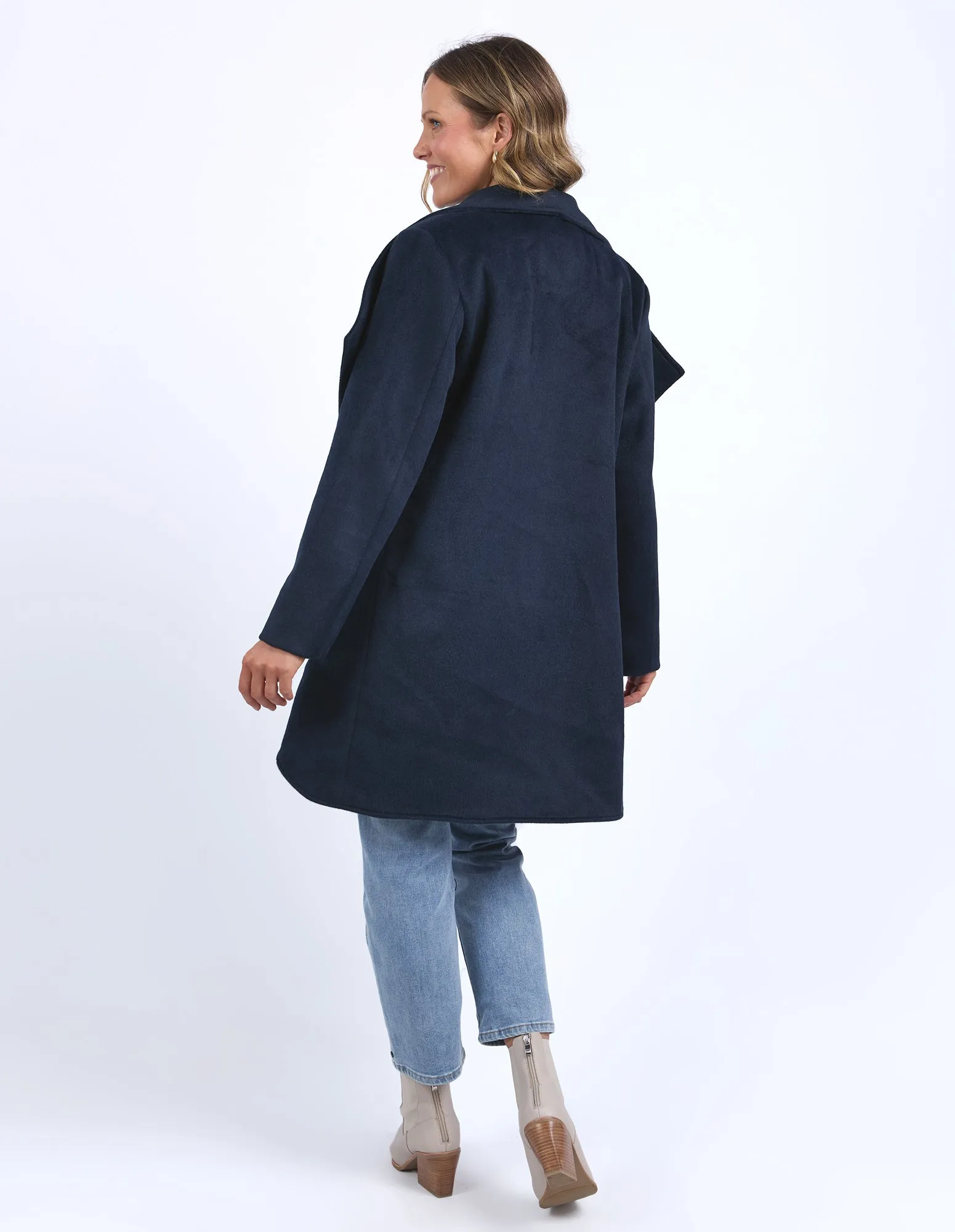 Elm Abigail II Coat Navy