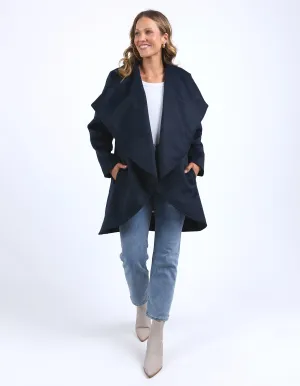 Elm Abigail II Coat Navy