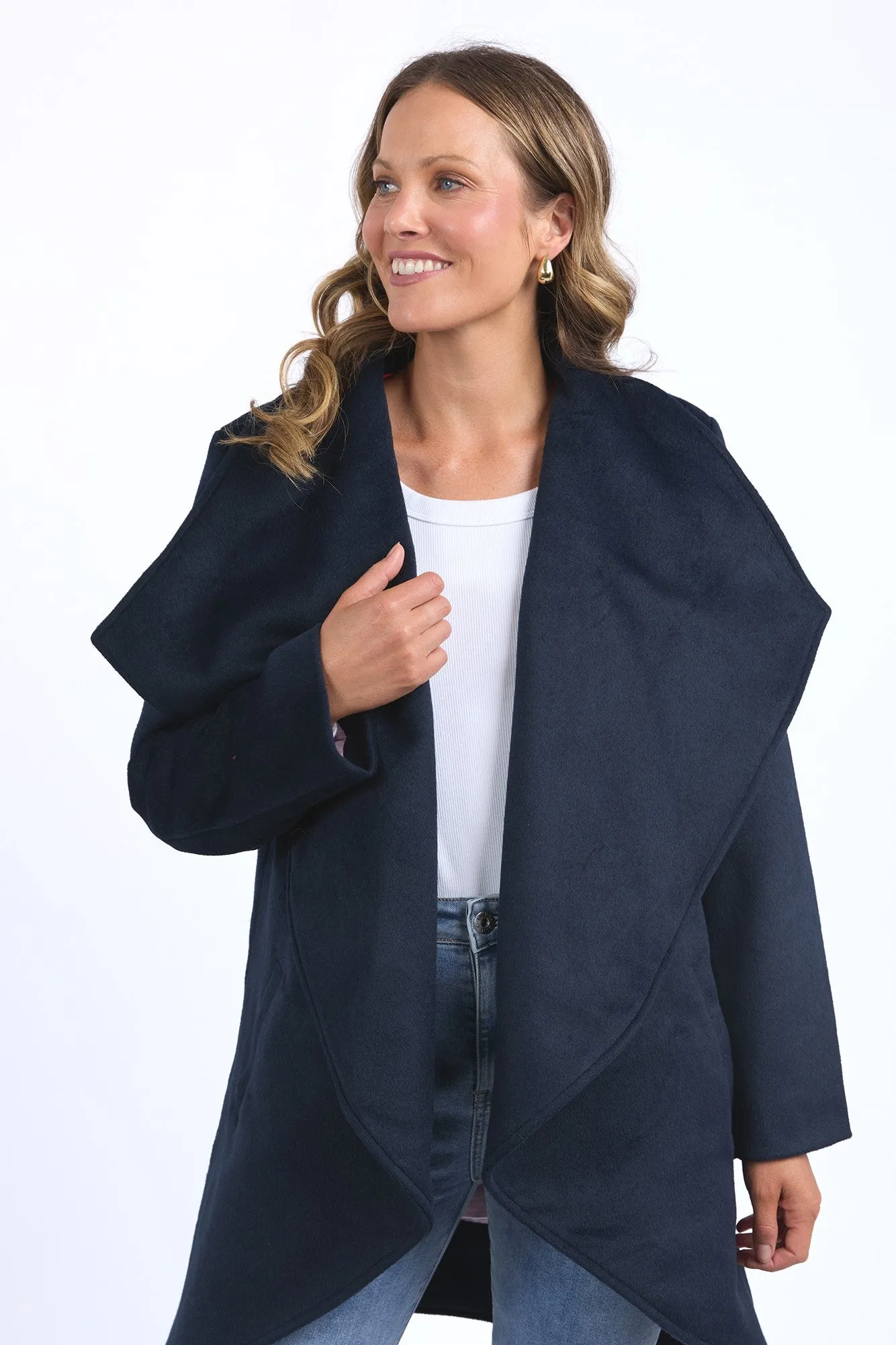 Elm Abigail II Coat Navy