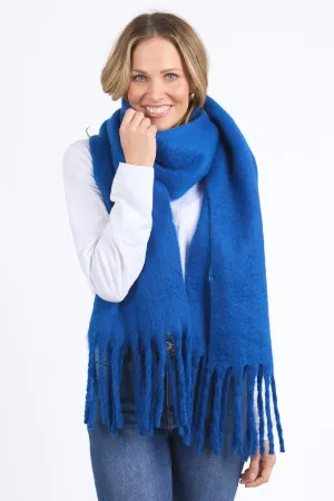 Elm Comfy Scarf Deep Blue