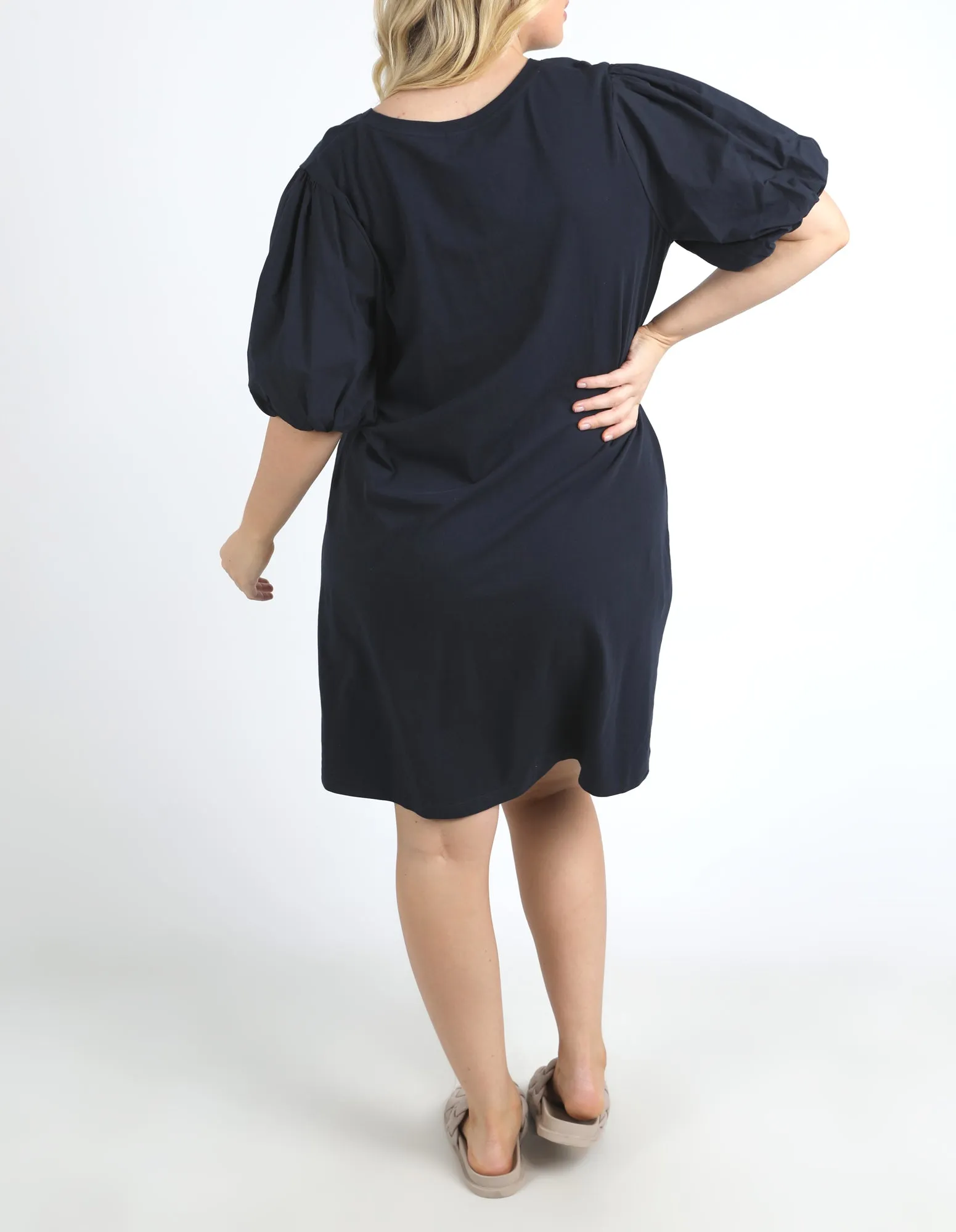 Elm Joy Dress Navy