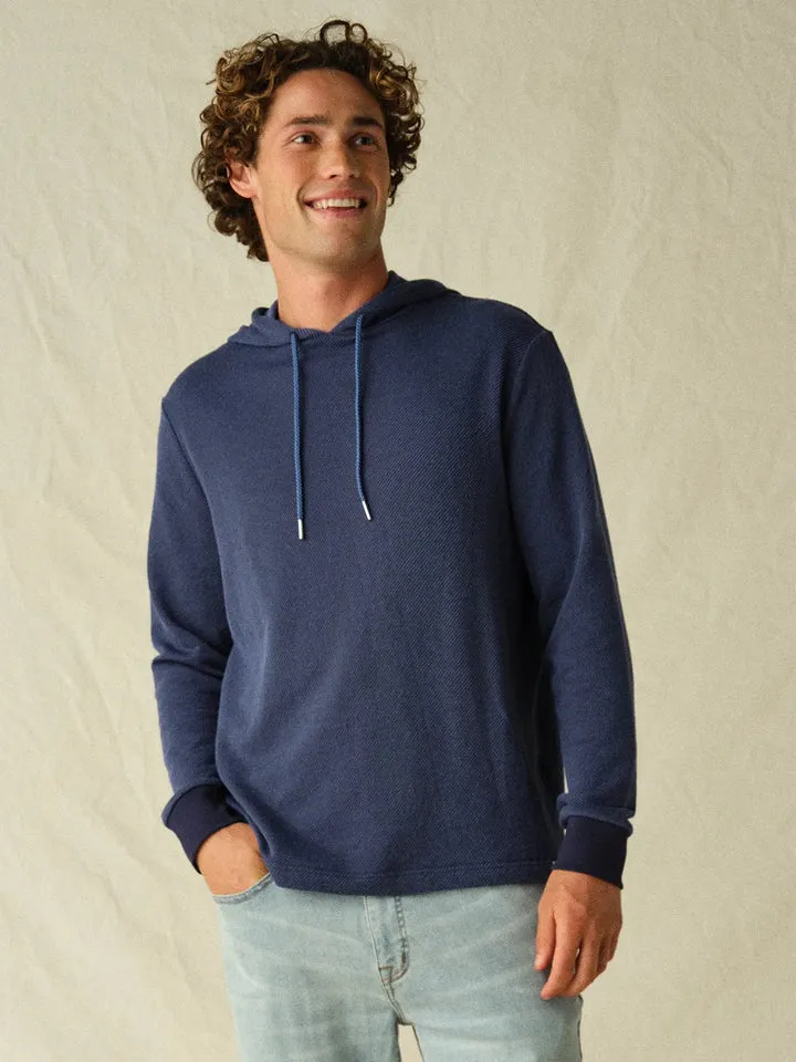 Fair Harbor Men's Textured Tailwind Hoodie