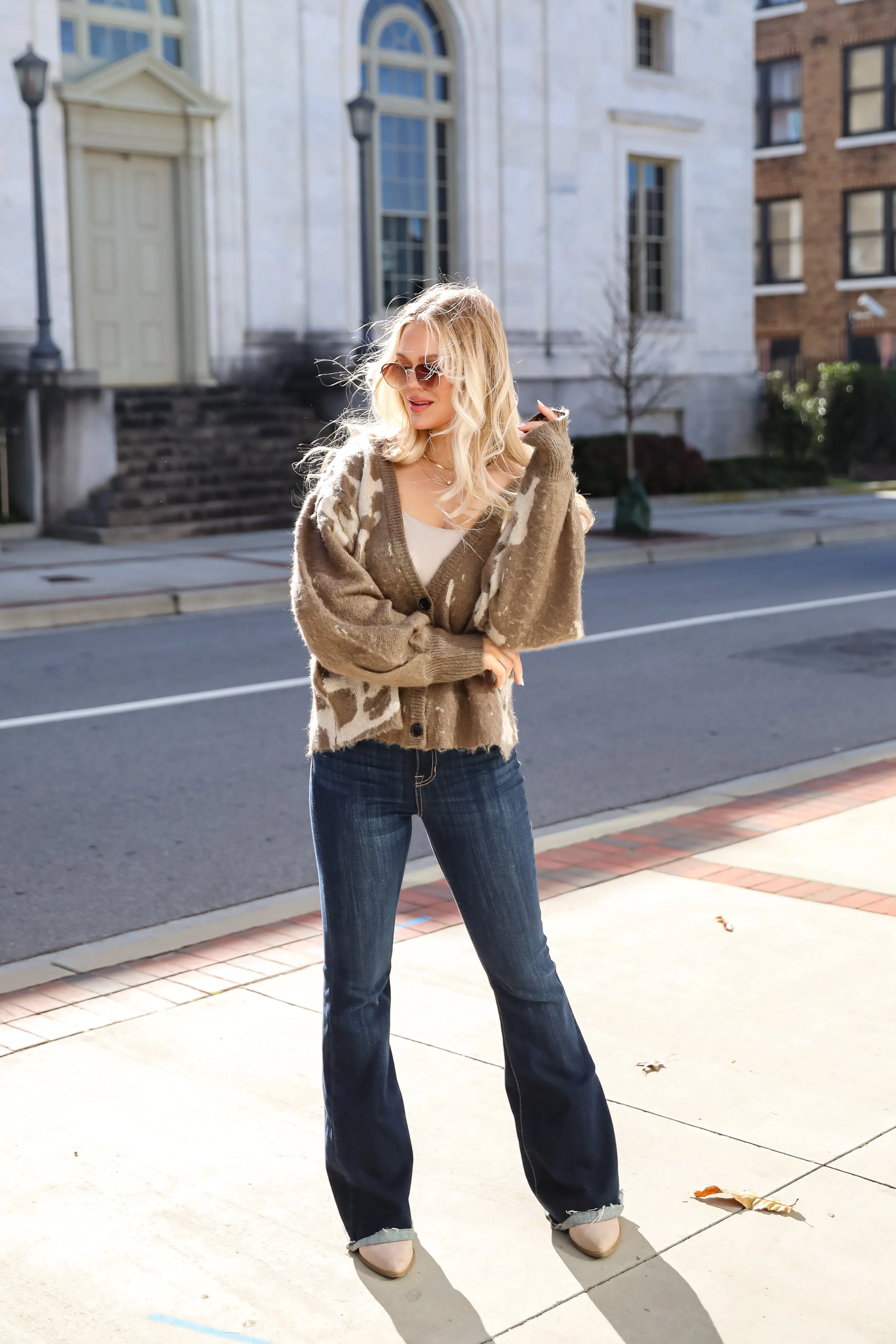 FINAL SALE - Constant Cuddles Grey Sweater Cardigan