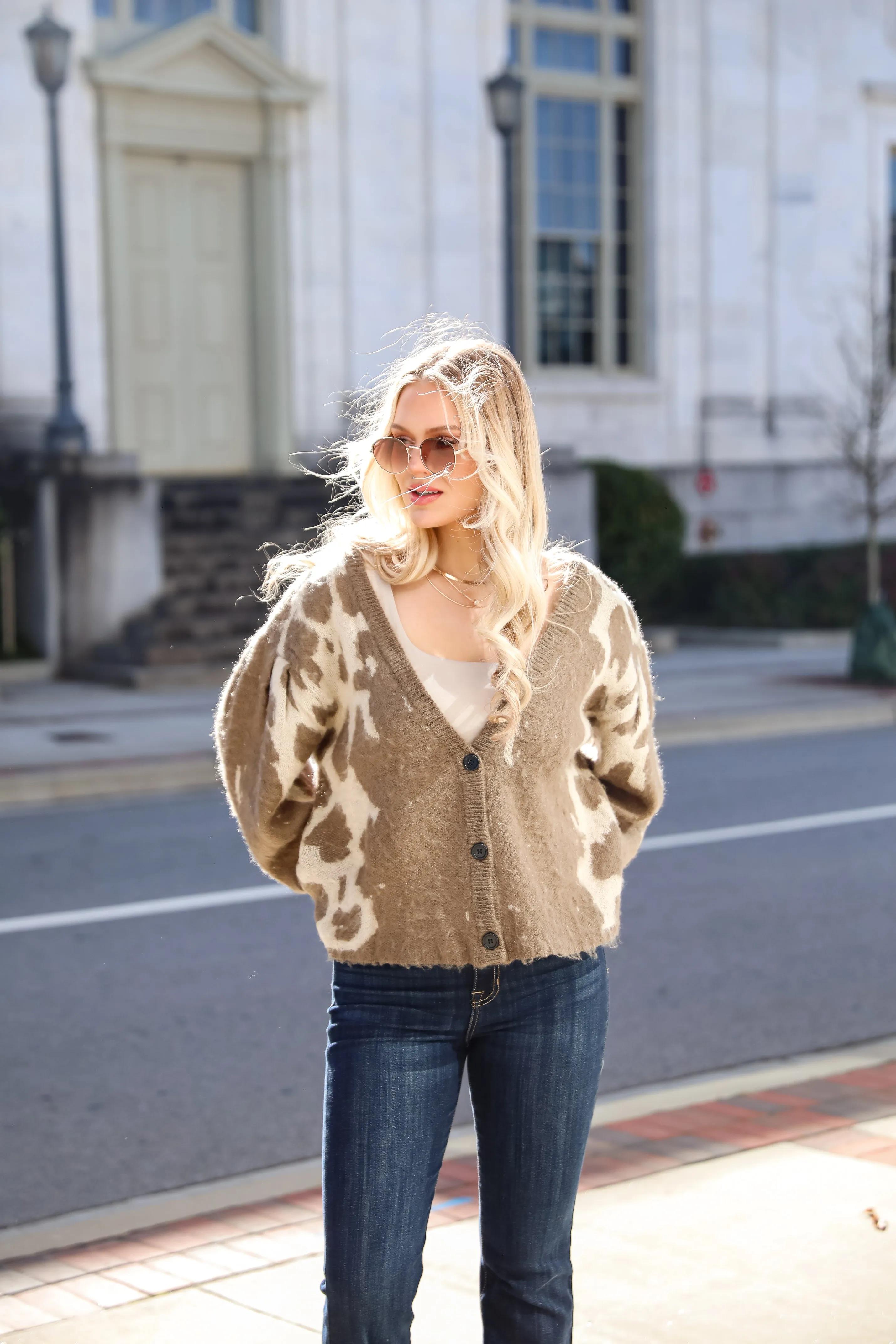 FINAL SALE - Constant Cuddles Grey Sweater Cardigan