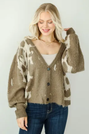 FINAL SALE - Constant Cuddles Grey Sweater Cardigan