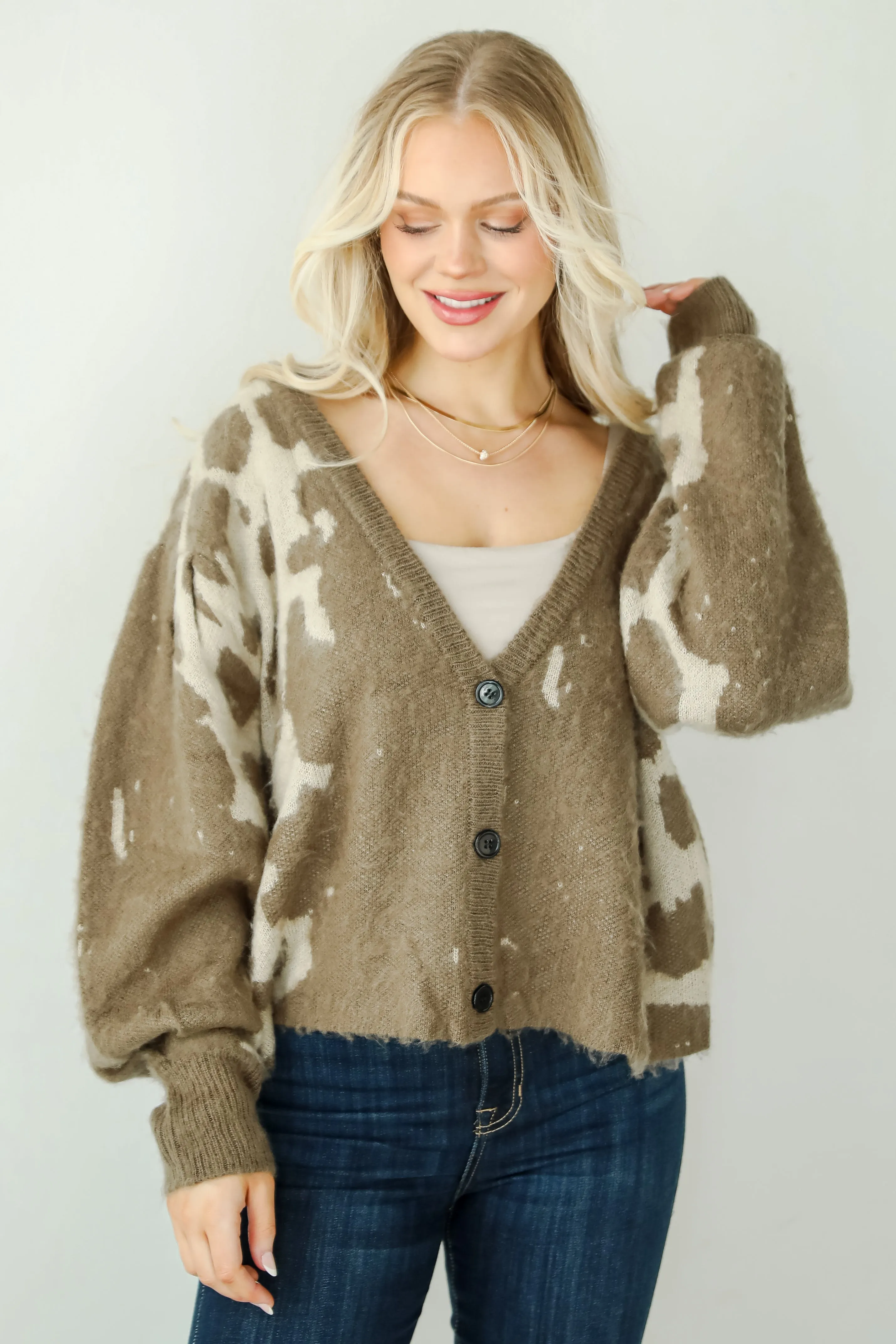 FINAL SALE - Constant Cuddles Grey Sweater Cardigan