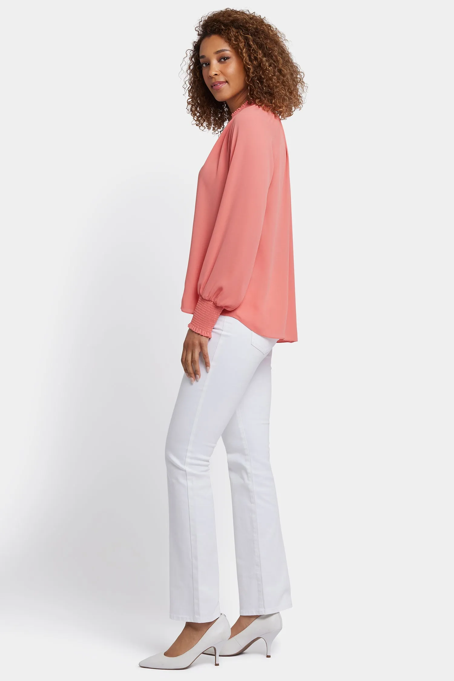 Gemma Blouse - Coral Haze
